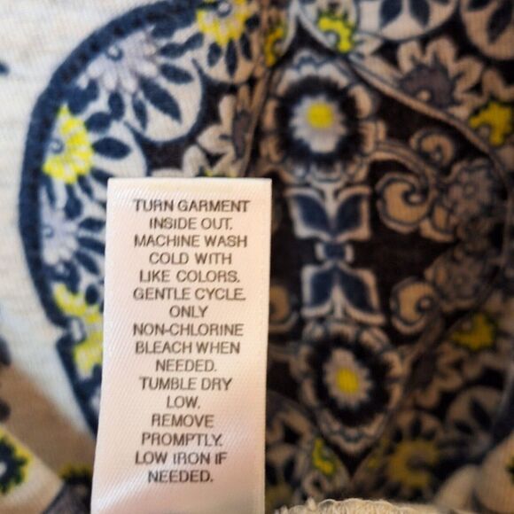 CATO Woman‎ Size 26/28W Top Pullover Tie Neck Tassel Short Sleeve Crochet Boho - Picture 11 of 12